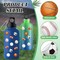 Mini 1000 Pcs Sports Ball Stickers for Kids Soccer, Football, Baseball, Basketball, Volleyball Stickers for Kids Ball Themed Party Birthday Classroom Decorations